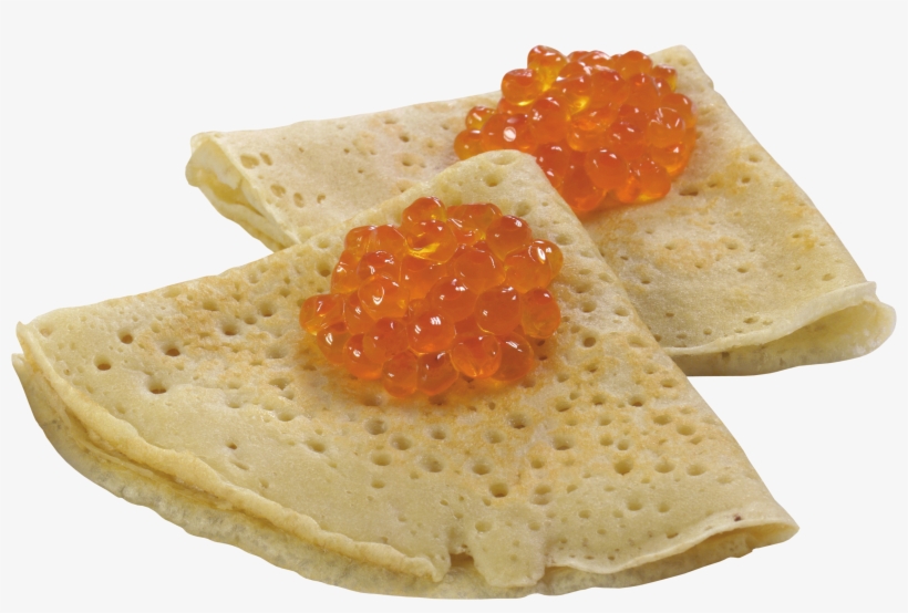 Блины С Икрой Png, transparent png download