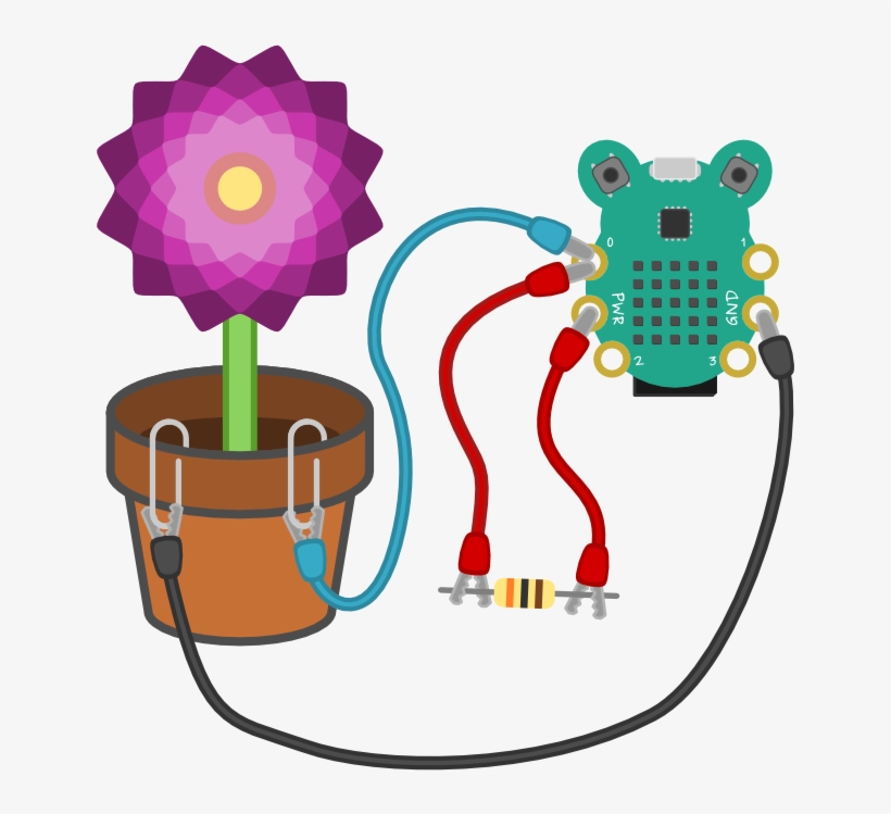 Plant Pot Water Detector - Water, transparent png download