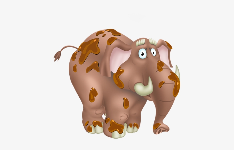 Brown Elephant - Hay Day Giraffe, transparent png download