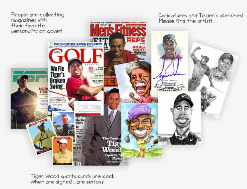 After Some Problems In His Personal Life He Lost Form, - Tiger Woods Autograph, transparent png download