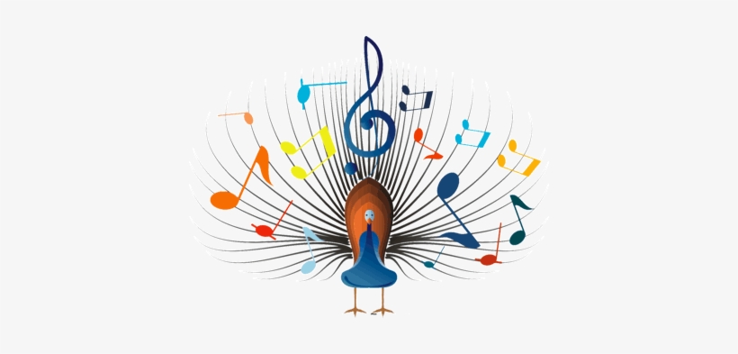 Colourful Music Notes Png, transparent png download