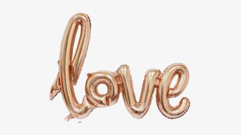 Love Soft Pink Foil Balloon - Foil Balloon Png Love, transparent png download