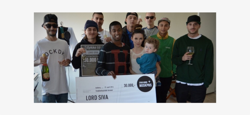 Lord Siva Wins Spar Nord Stjernepris - Student, transparent png download