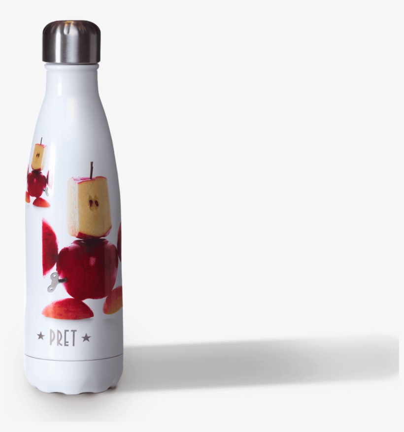 Pret's Reusable Bottle - Water Bottle, transparent png download