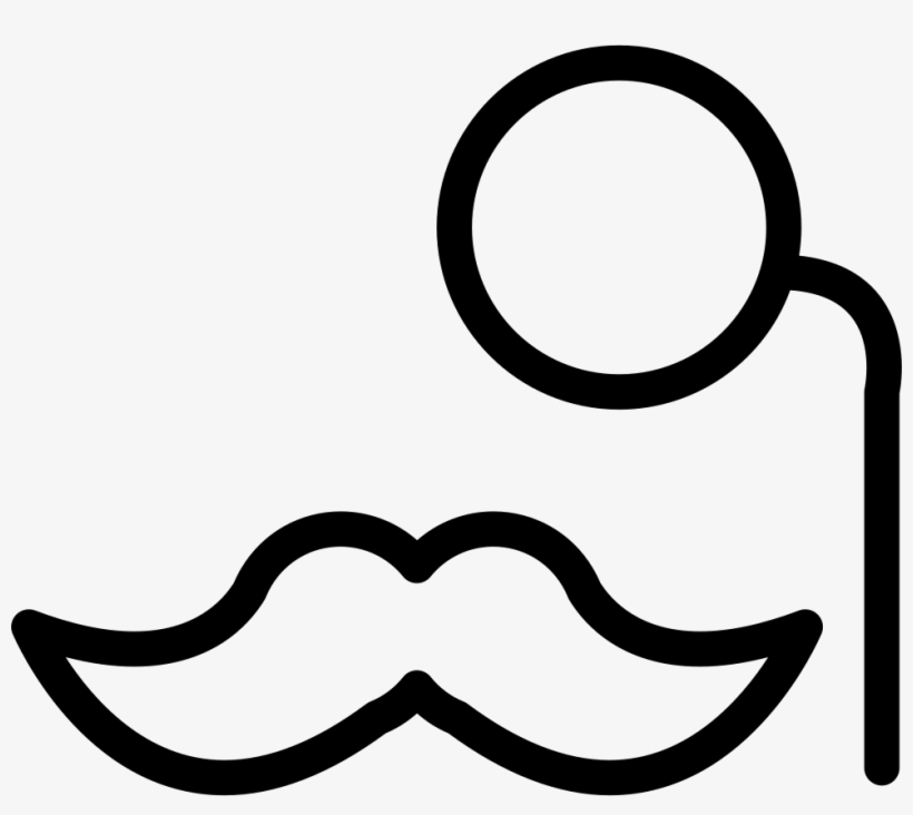 Mustache With Eye Lens Comments - Bigotes Lentes Para Imprimir, transparent png download