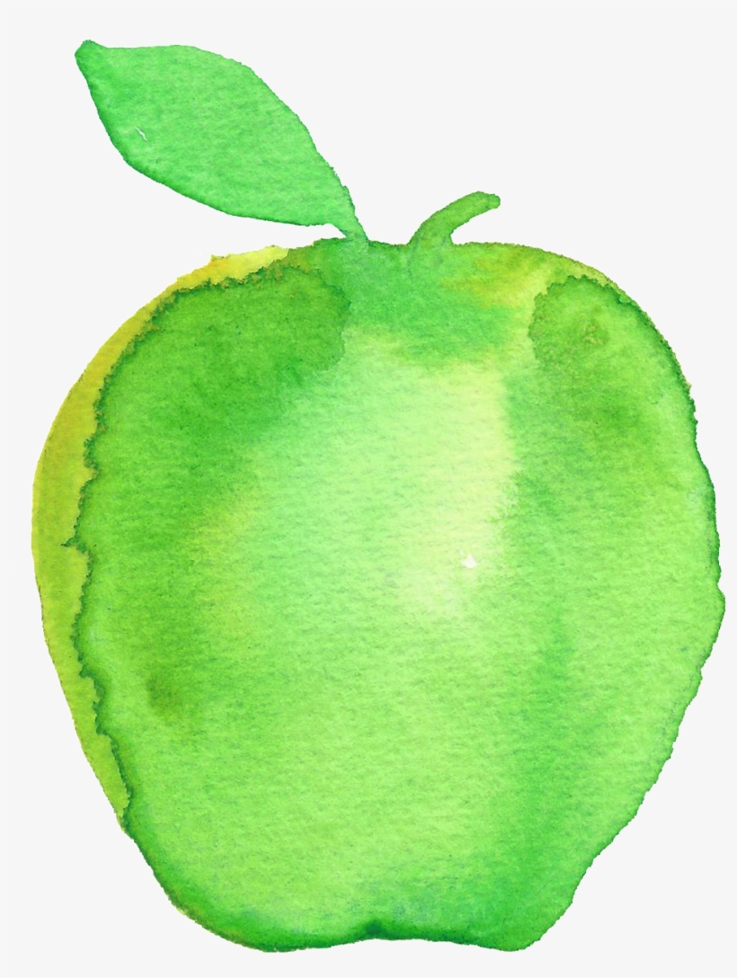 Green Plum Apple Transparent Decorative - Portable Network Graphics, transparent png download