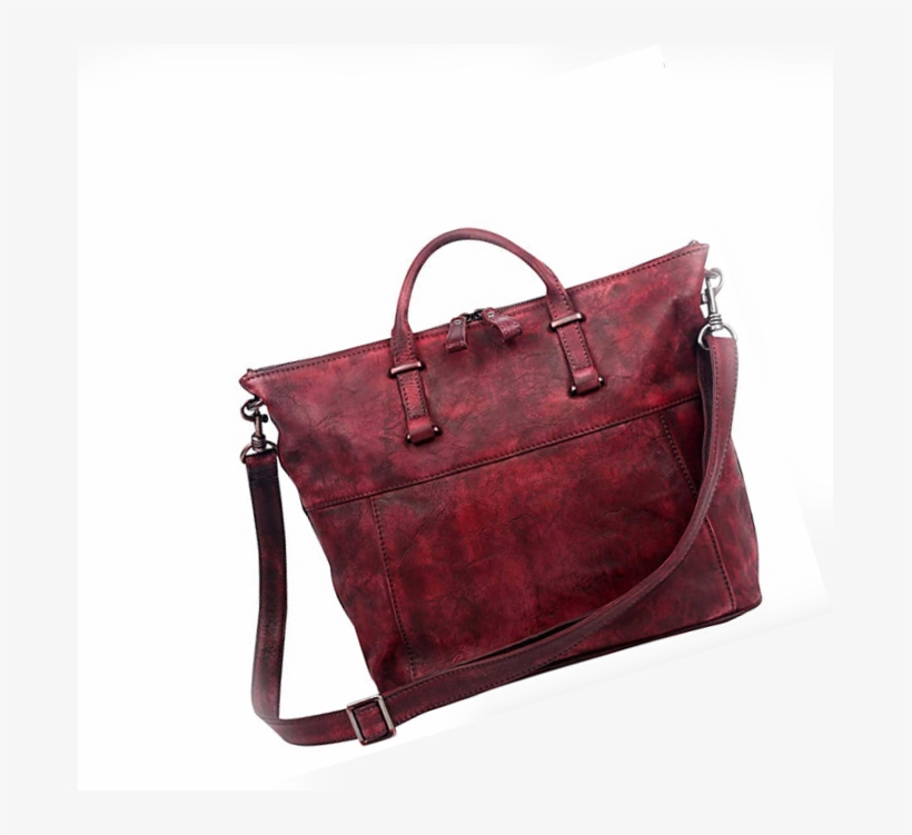 Sunny Grove Leather Crossbody - Rusty Red, transparent png download