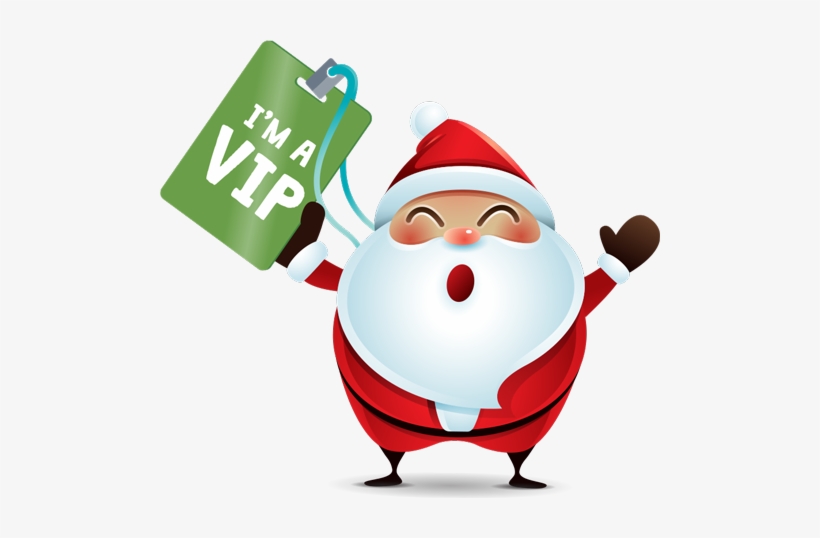 5 Vip Passes And Cups $250 - Santa Claus With Boxing Gloves, transparent png download