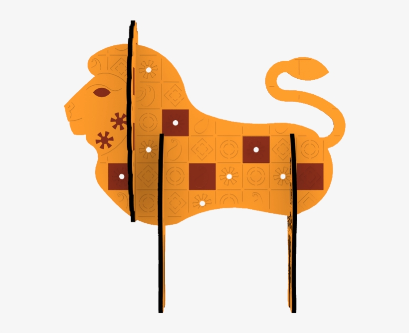 Lion Front Min - Puzzle, transparent png download