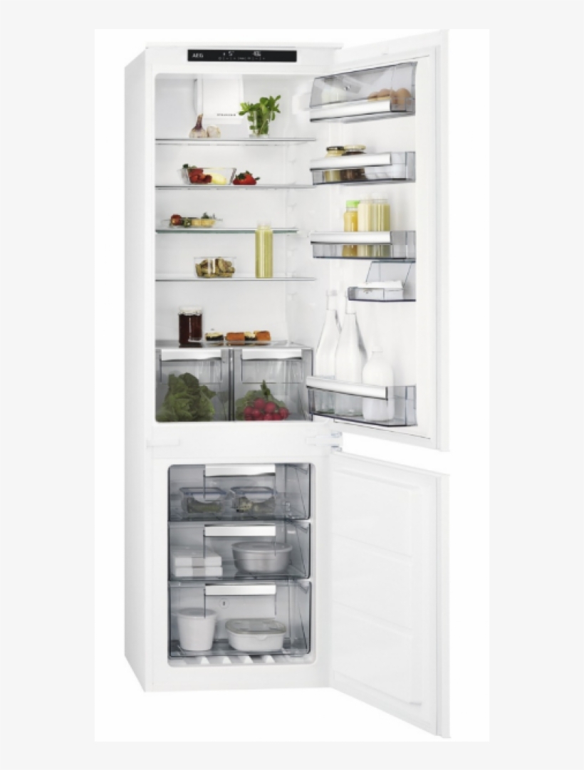 Aeg Sce81816ts Fridge Freezer - Sce8181vts, transparent png download