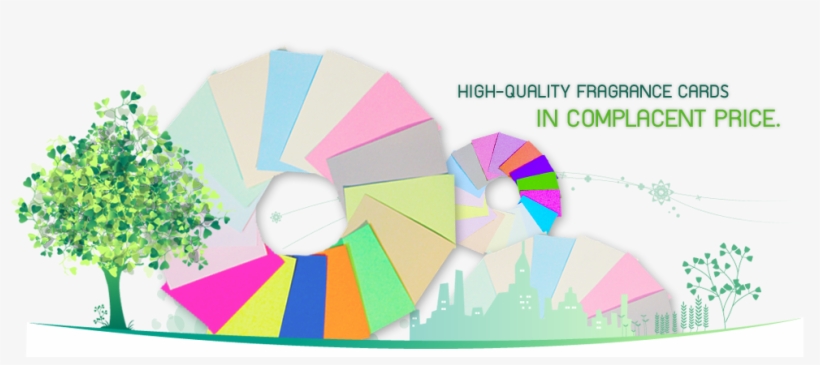 Perfumed Color Card Paper, Pearl Color Paper, Colored - Paper, transparent png download
