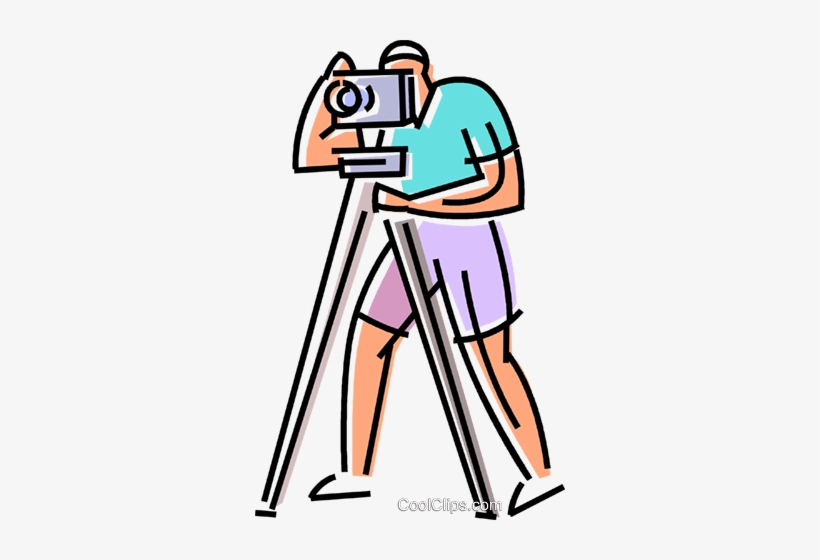 Photographer About To Snap A Picture Royalty Free Vector - Clip Art, transparent png download