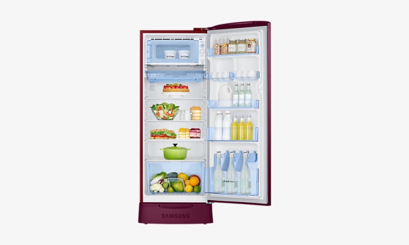 Photo Gallery - Samsung 212 Litre Refrigerator, transparent png download
