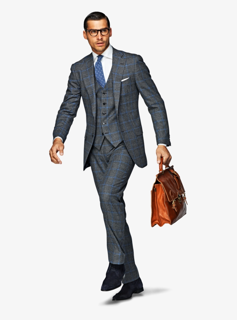 Dress Better Than Your Boss - Man With Suitcase Png, transparent png download
