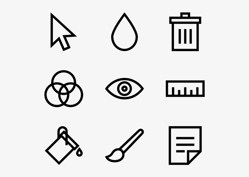 Photo Editing Tools - Icon, transparent png download