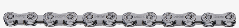 Taya Deca 101 Gst500 10 Speed Chain Titanium Grey - Chain, transparent png download