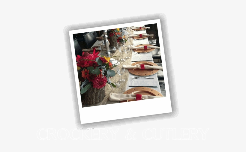 Crockery & Cutlery - Photographic Paper, transparent png download