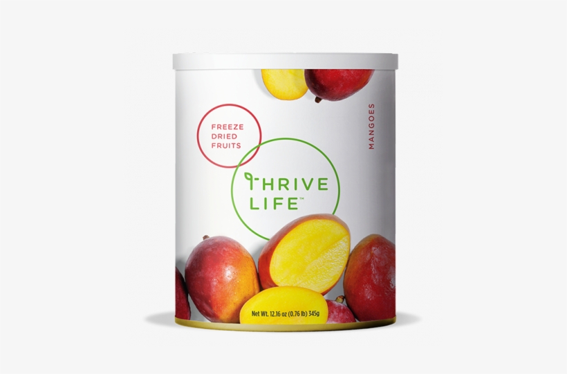 Mango - Freeze Dried - Thrive Life Foods Can, transparent png download