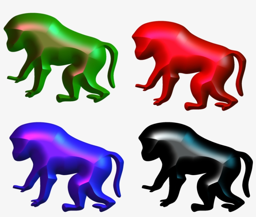 Baboon 3d Picture,baboon Png - Baboon Clipart, transparent png download