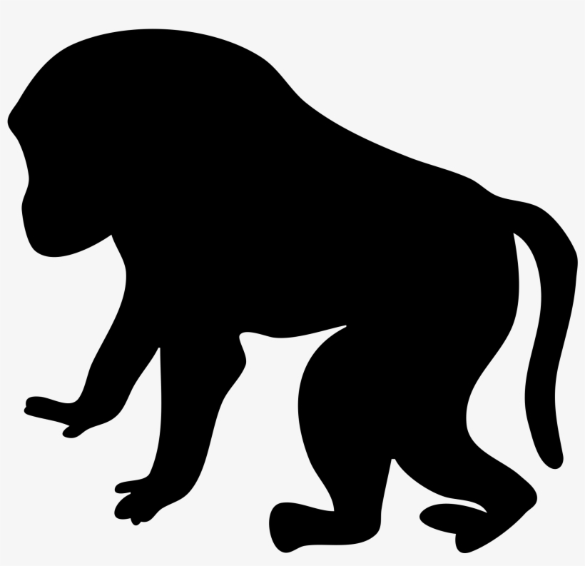 Clipart - Baboon Png, transparent png download
