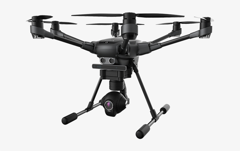 Yuneec Typhoon H Professional Real Sense Hexacopter - Yuneec Hexacopter Typhoon H, transparent png download