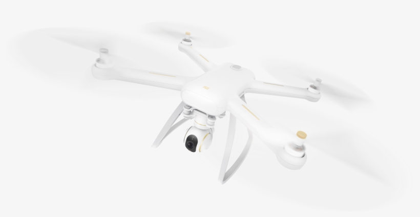 The Drone Has A 3-axis Gimbal That Bears A 60fps And - Mi Drone 4k Png, transparent png download