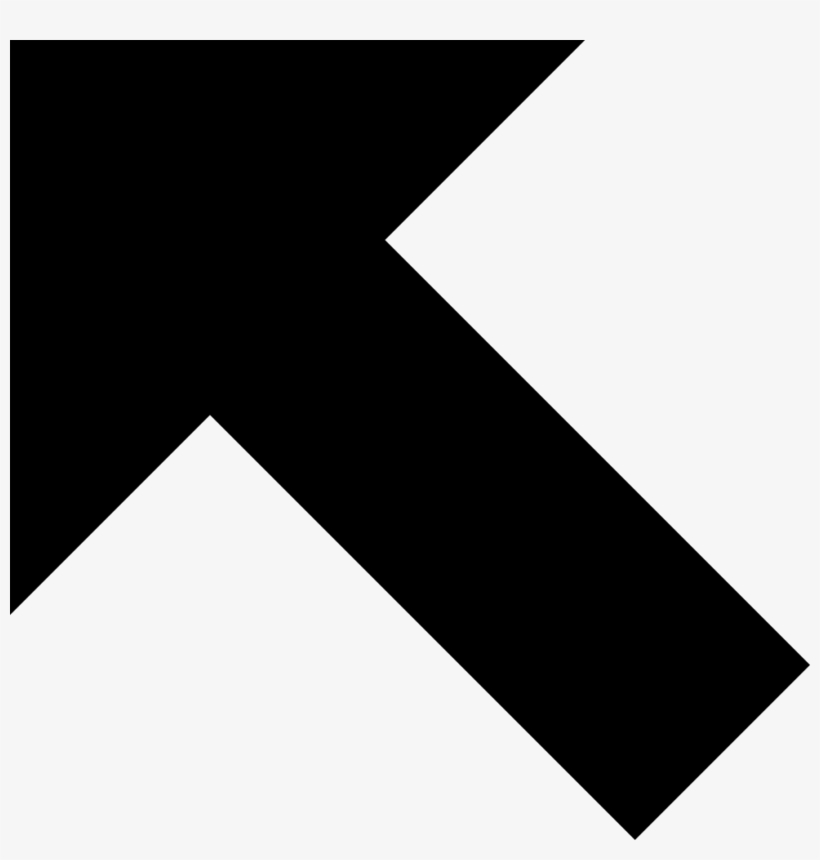 Arrow Up Left Up Left Arrow Top Left Comments - Arrow Top Left Png, transparent png download
