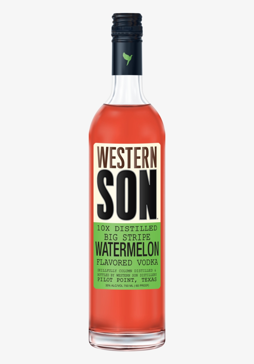 Watermelon Recipes - - Western Son Prickly Pear Flavored Vodka, Pilot Point, transparent png download