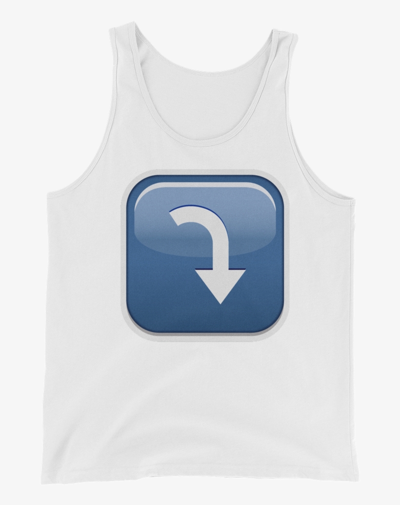 Men's Emoji Tank Top - Number, transparent png download