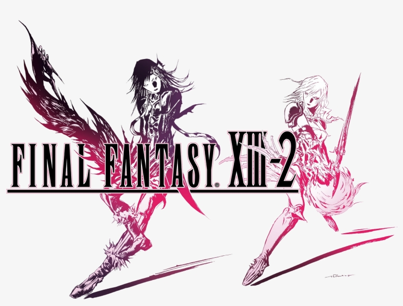 Final Fantasy 13 - Final Fantasy 13 2 Title, transparent png download