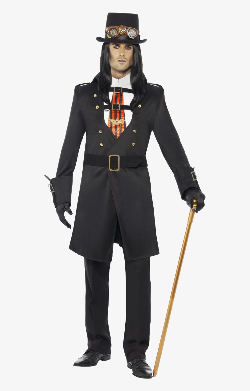 Top 5 Halloween Costumes For Men Png - Steampunk Fancy Dress Ideas, transparent png download