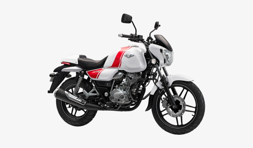 One Lakh Bajaj V Bikes Sold In 120 Days Of Launch - Bajaj V White Colour, transparent png download