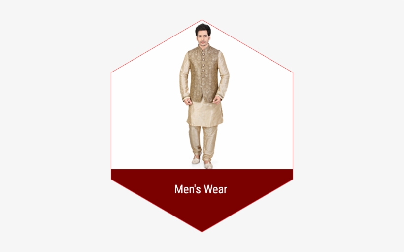 Men's Collection - Jamawar Waistcoat Designs, transparent png download