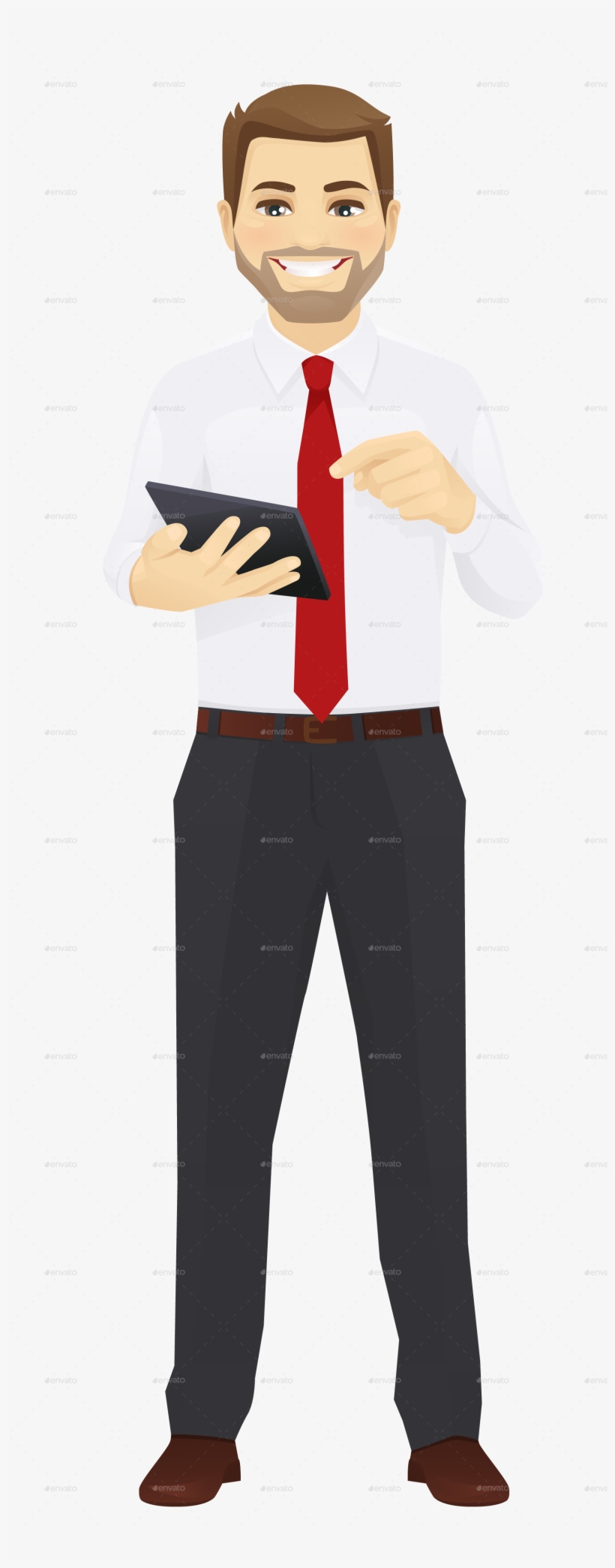 Businessman5-29 - Illustration, transparent png download
