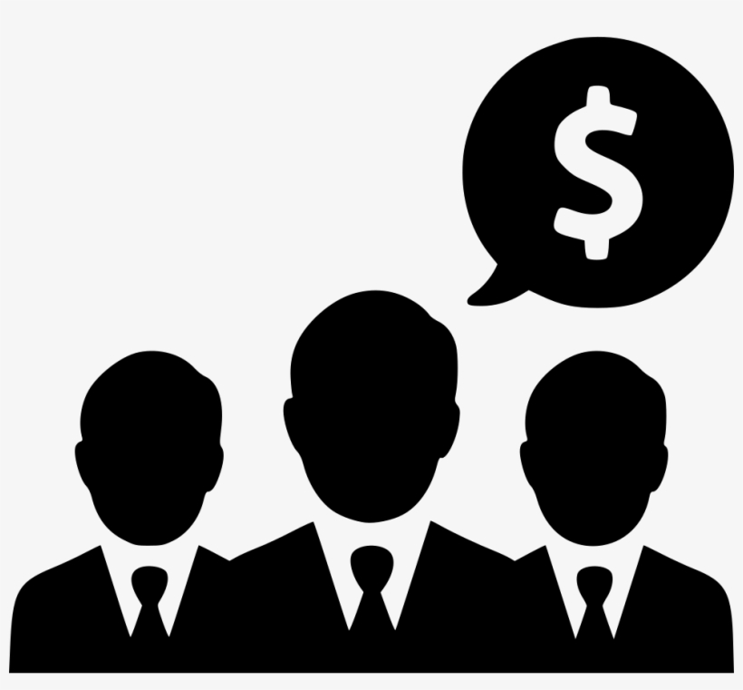 Negotiations Group People Businessmen Business - Business Partners Icon Png, transparent png download