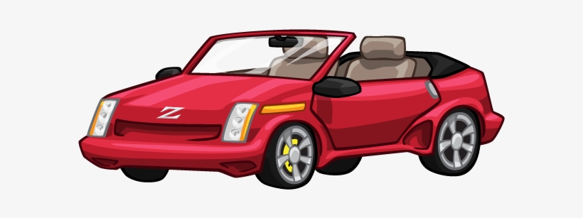 Car Coaster - Convertible, transparent png download