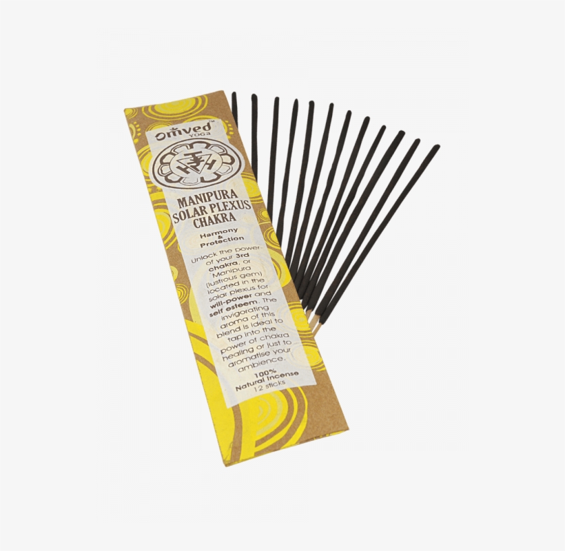 Omved Manipura Chakra Incense 12 Sticks, Agarbatti - Agarbatti Png, transparent png download