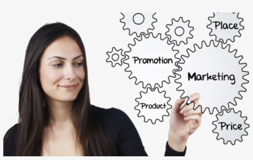 Business Cards As Marketing Pieces - Marketing Girl, transparent png download