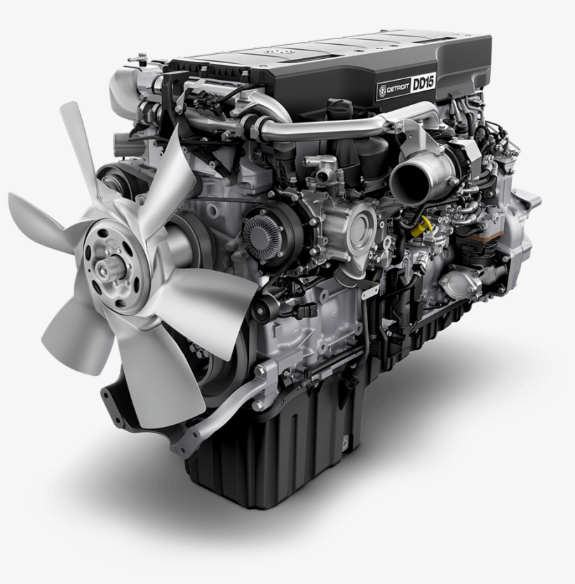 Motors Png Image - Detroit Dd15 Engine, transparent png download