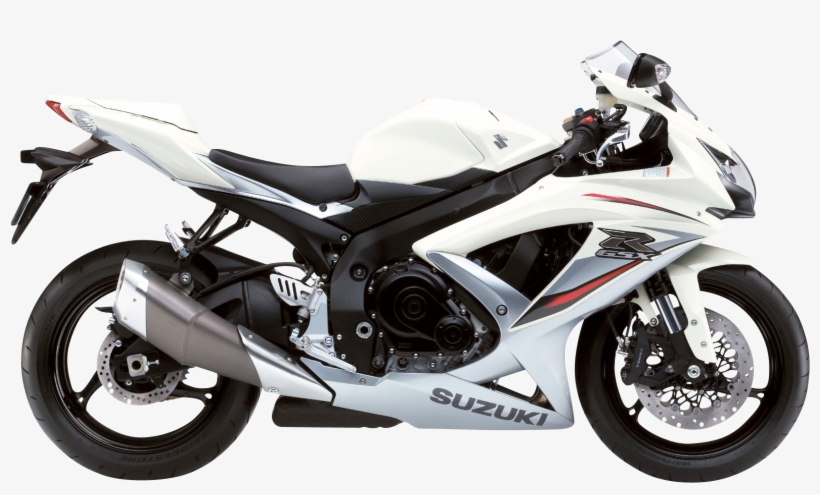 White Suzuki Gsx R750a Motorcycle Bike Png Image - 2016 Suzuki Gsxr 750 White, transparent png download