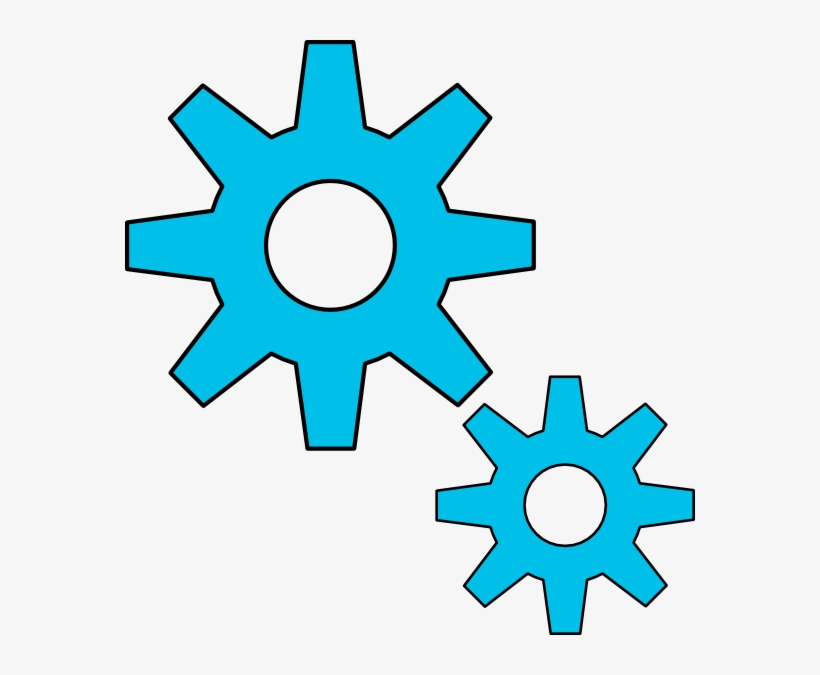How To Set Use Gears Motion Motor Engine Svg Vector, transparent png download