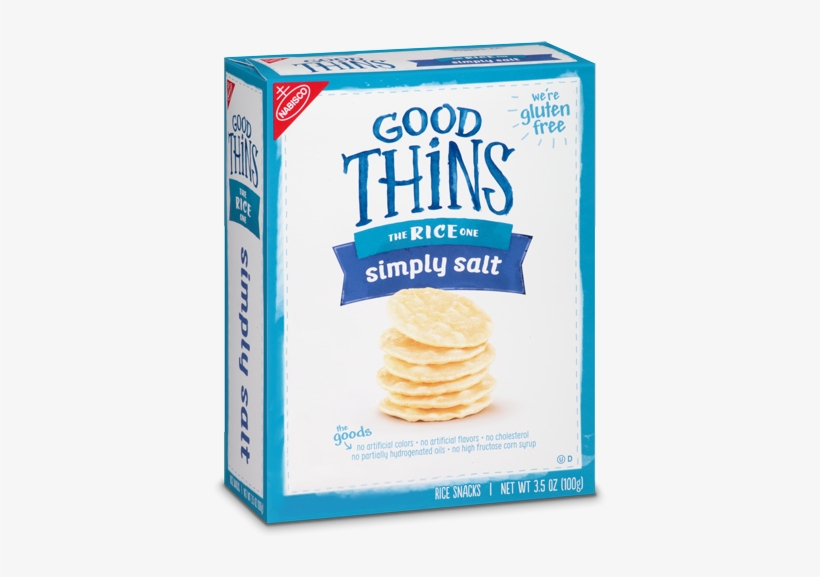 Good Thins Crackers, transparent png download