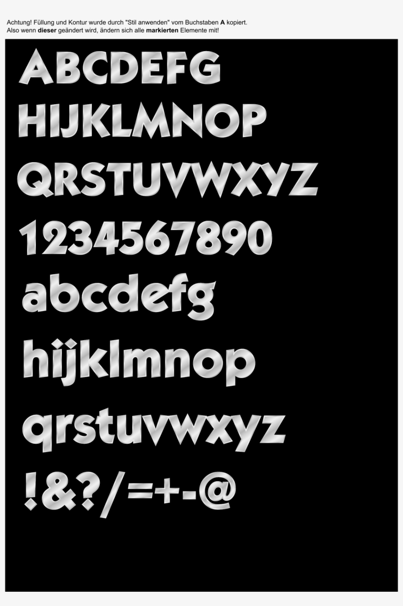 Big Image - Gold Letters, transparent png download