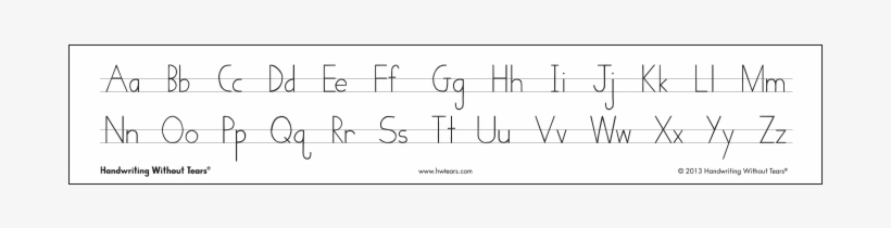 Download Print Alphabet Desk Strips Cursive Alphabet Strip Printable 