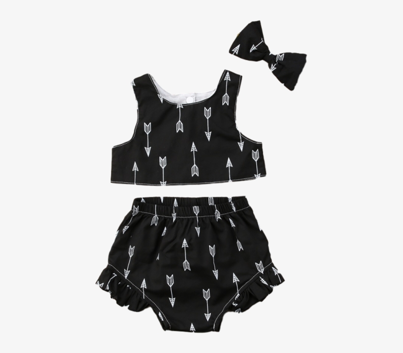 Arrow Frilled Set - Clothing, transparent png download