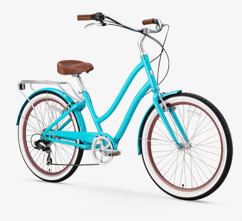 Evryjourney Women's 26 Inch 7 Speed - Evryjourney - Women's 26-inch 7-speed Step-through, transparent png download