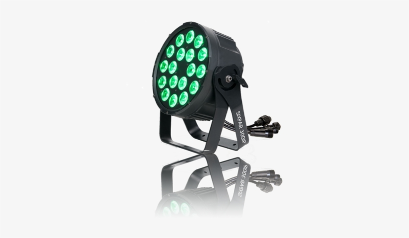 Led Lights - Elation Lighting Sixpar 300ip 18 X 12w 6-in-1 Par W/, transparent png download