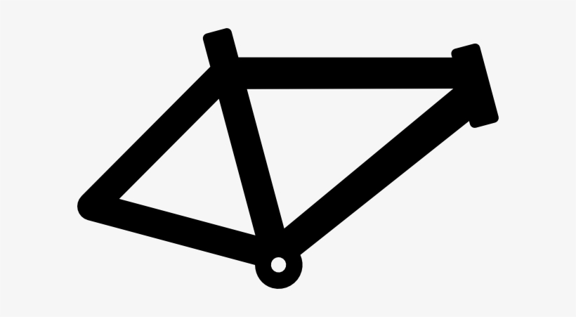 Frame Bicycle Clipart - Bike Frame Clip Art, transparent png download