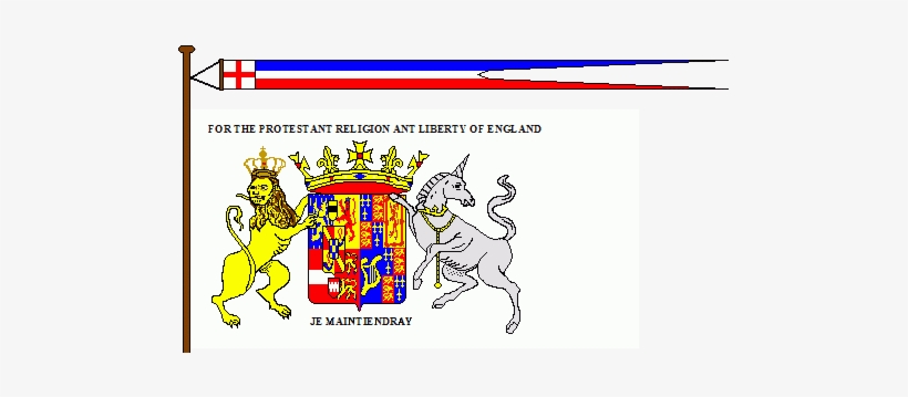 It's Nice To Notice How It Survived In Both Sides Of - King William Of Orange Flag, transparent png download