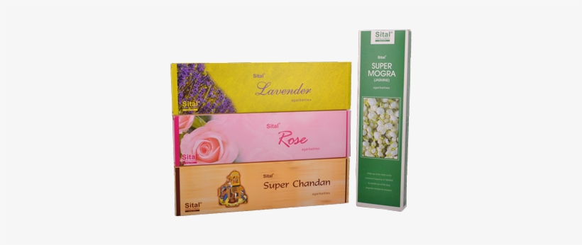 Sital Combo Of Super Chandan, Super Mogra, Rose, Lavender - Jasmine, transparent png download
